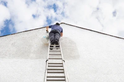 Peinture extérieure à Montfarville — façades et ravalement